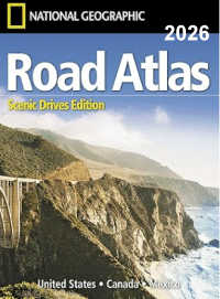 National Geographic Road Atlas 2026: Scenic Drives Edition