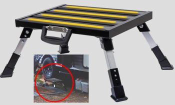 Foldable RV Step Stool