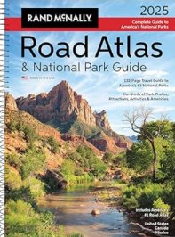 2025 Rand McNally Road Atlas and National Park Guide