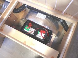 T@B Battery under bench seat